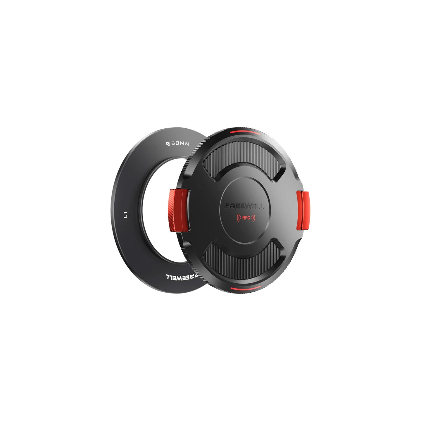 Freewell 58 mm base ring with lid for Real Locking VND