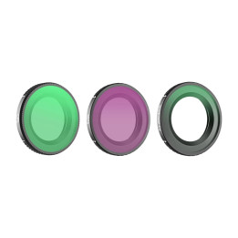 Sunnylife 1/4" lens filters 3 pcs. - Black Mist + CPL + ND16 for Osmo Nano