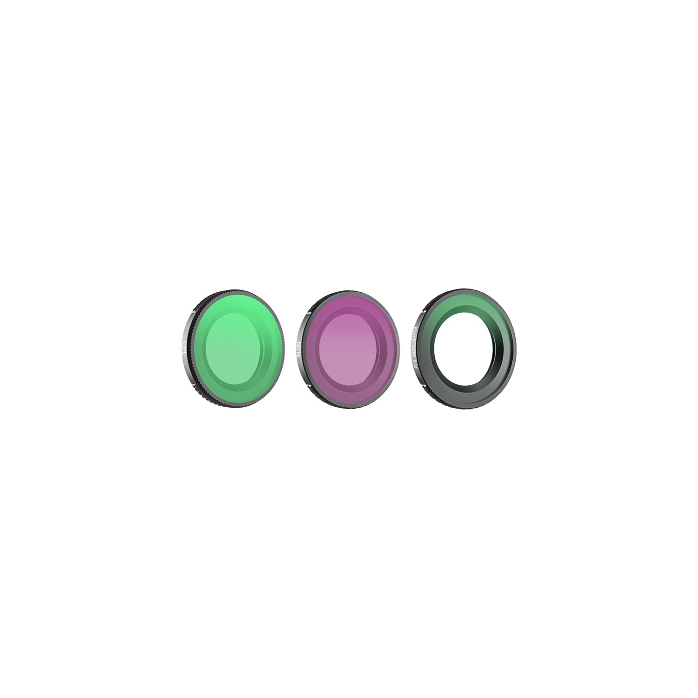Sunnylife 1/4" lens filters 3 pcs. - Black Mist + CPL + ND16 for Osmo Nano