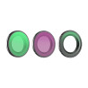 Sunnylife 1/4" lens filters 3 pcs. - Black Mist + CPL + ND16 for Osmo Nano