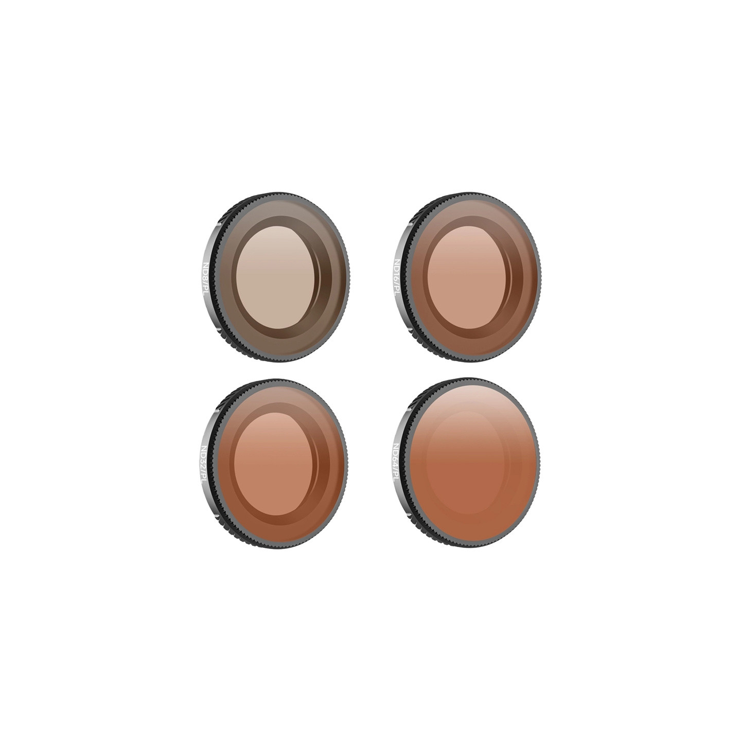 Set of 4 Sunnylife ND8/PL + ND16/PL + ND32/PL + ND64/PL filters for Osmo Nano