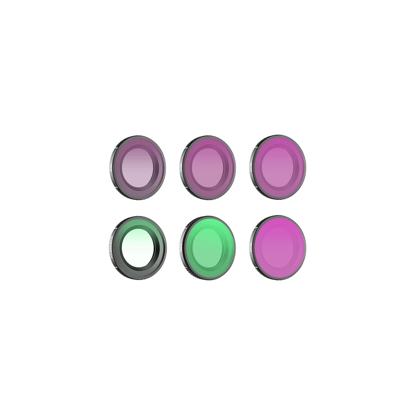 Set of 6 Sunnylife 1/4 Black Mist + CPL + ND8 + ND16 + ND32 + ND64 filters for Osmo Nano