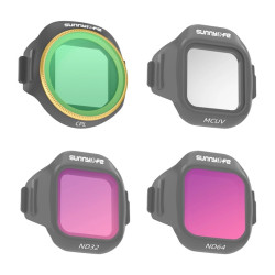 View product Set of 4 Sunnylife MCUV + CPL + ND32 + ND64 filters for MINI 5 Pro