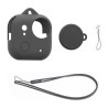 Silicone Lens Cover + PULUZ Case for Insta360 GO Ultra