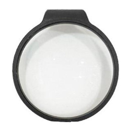 PULUZ Tempered Lens Protective Glass for DJI Osmo 360 (Black)