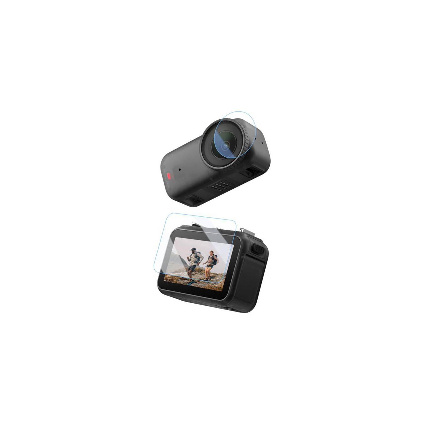 PULUZ Tempered Protective Glass and Lens Film for DJI Osmo Nano