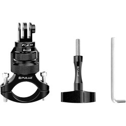 View product Aluminum 360° PULUZ Steering Wheel Mount for Sports Cameras (Black)