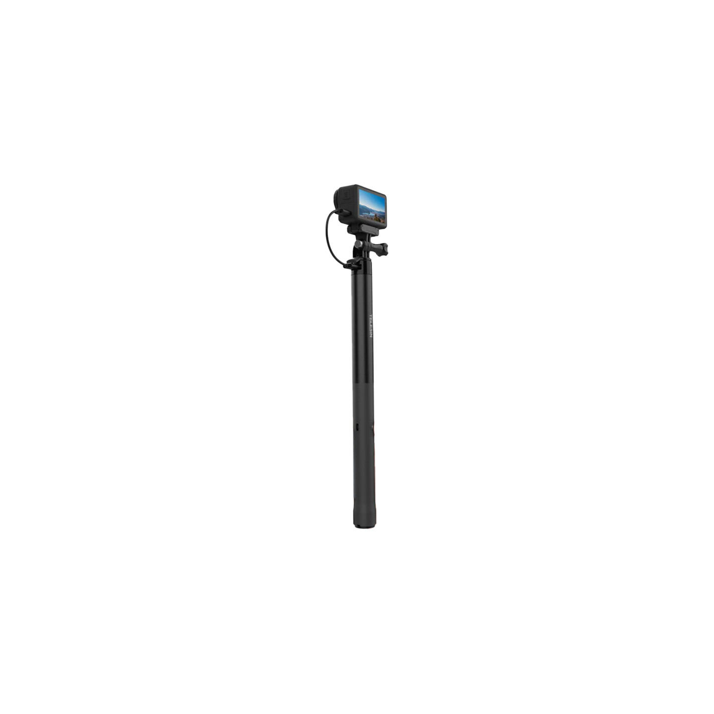 Selfie-stick with Telesin powerbank for sports cameras / smartphones S1-CSS-05