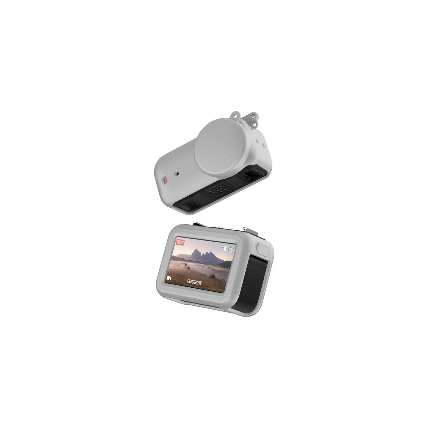 Silicone protective euti Puluz for DJI Osmo Nano (Gray)