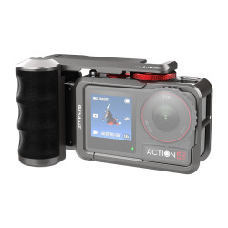 View product Metal protective case with Puluz handle for DJI Osmo Action 5 Pro / Action 4 / Action 3