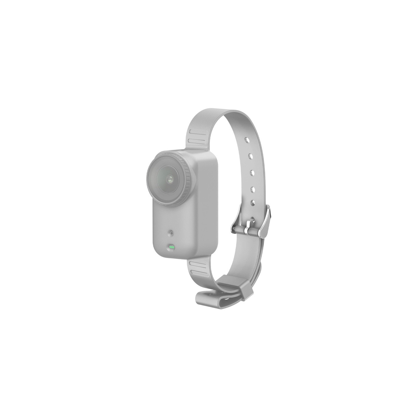 Silicone band / Pet collar Puluz for DJI Osmo Nano (Gray)
