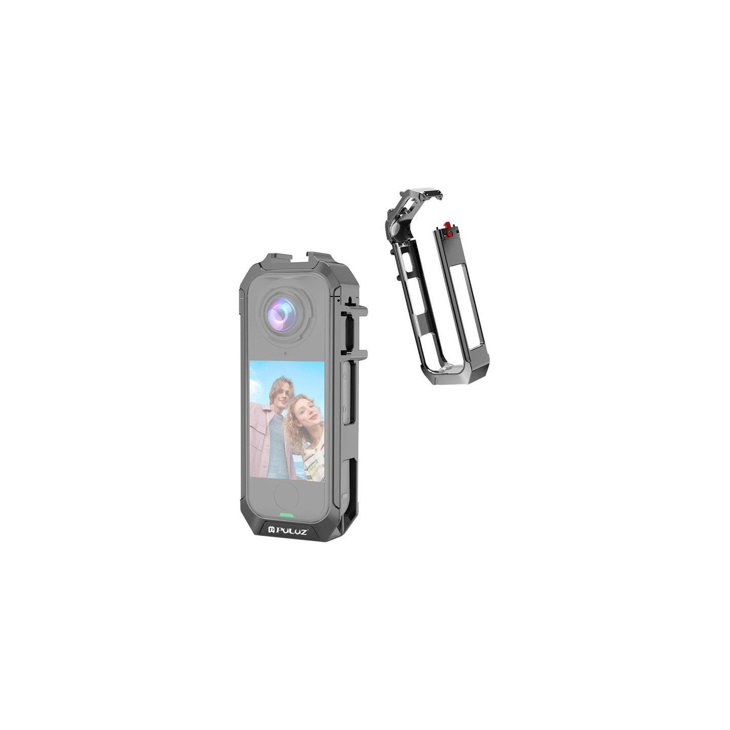 Puluz metal protective case for Insta 360 X4 Air (Gray)