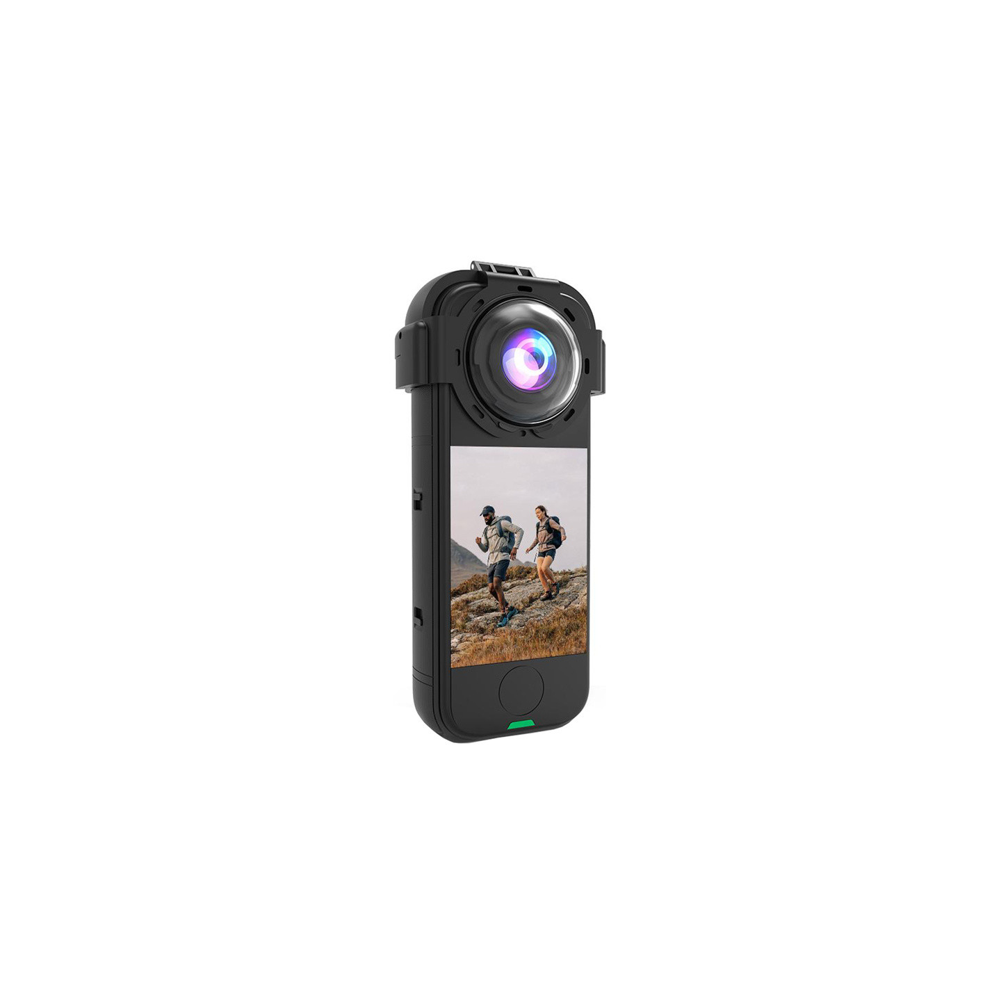Lens protective case with tempered glass Puluz for Insta360 X4 Air