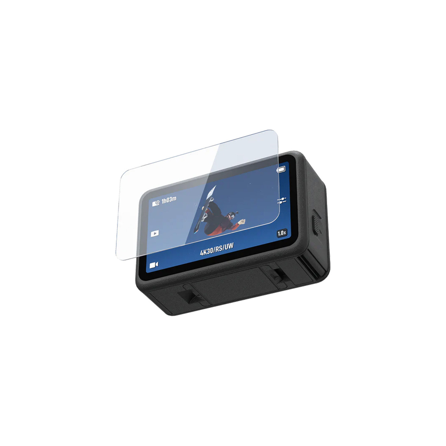 Telesin tempered glass set for DJI Osmo Action 6 (Lens + screen)