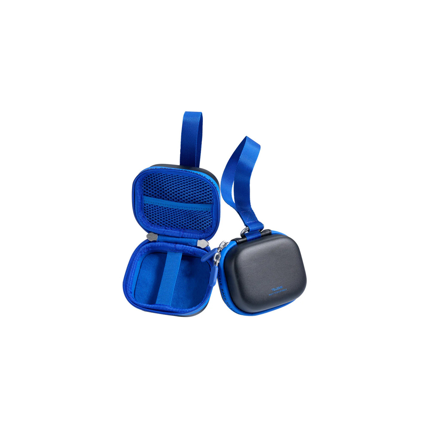 Telesin DisAdv EVA Universal Mini Transport Bag for Sports Cameras (Black/Blue)