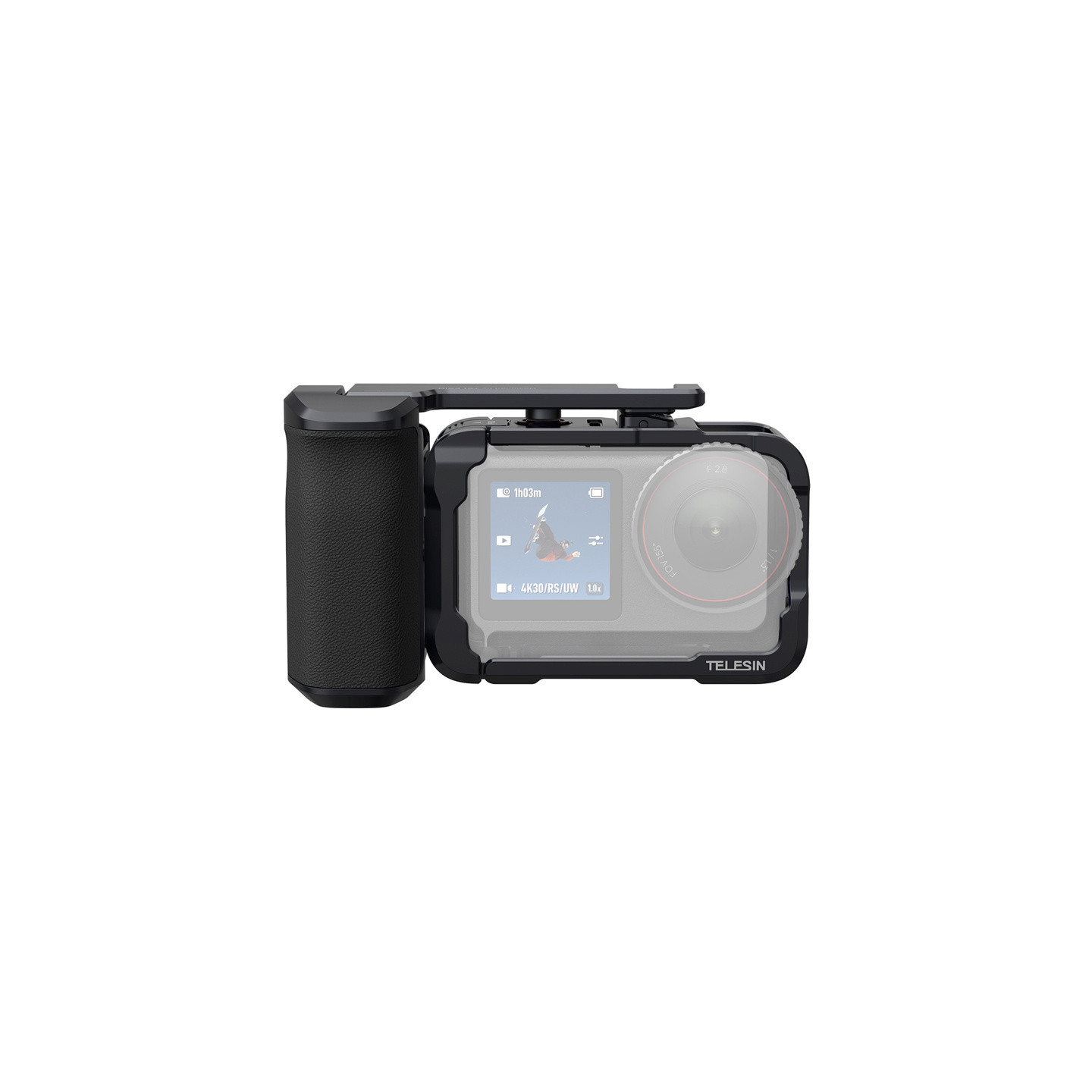 Telesin protective case with handle for DJI Osmo Action 6