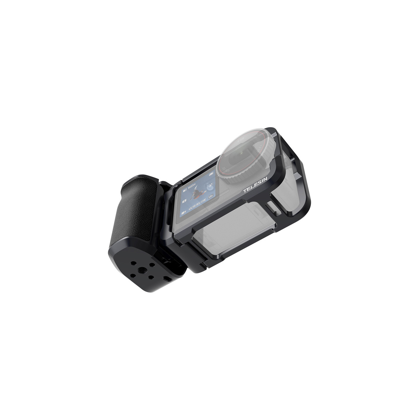 Telesin protective case with handle for DJI Osmo Action 6