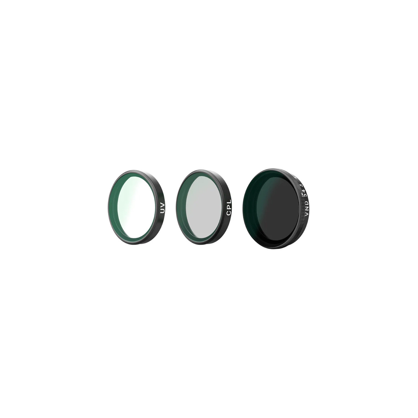 Telesin CPL/VND8/UV filter set for DJI Osmo Action 6 (3 pcs.).