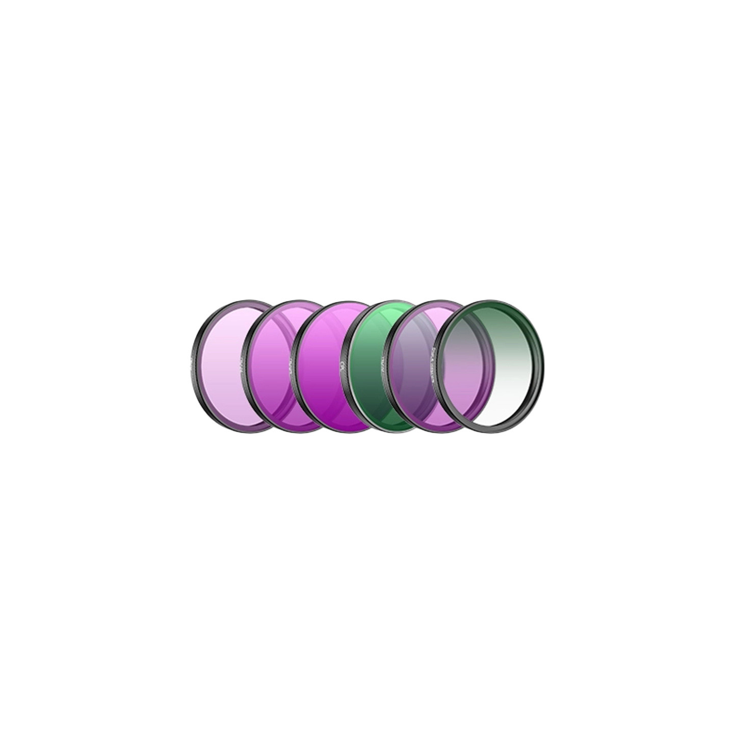 Filter set for DJI Action 6 (CPL/ND8/16/32/64/Black Mist 1/4)