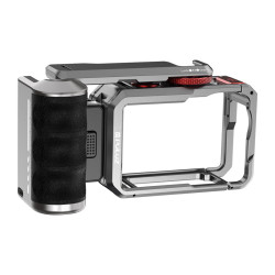 View product Titanium expansion cage with handle and additional Puluz connections for DJI Osmo Action 6