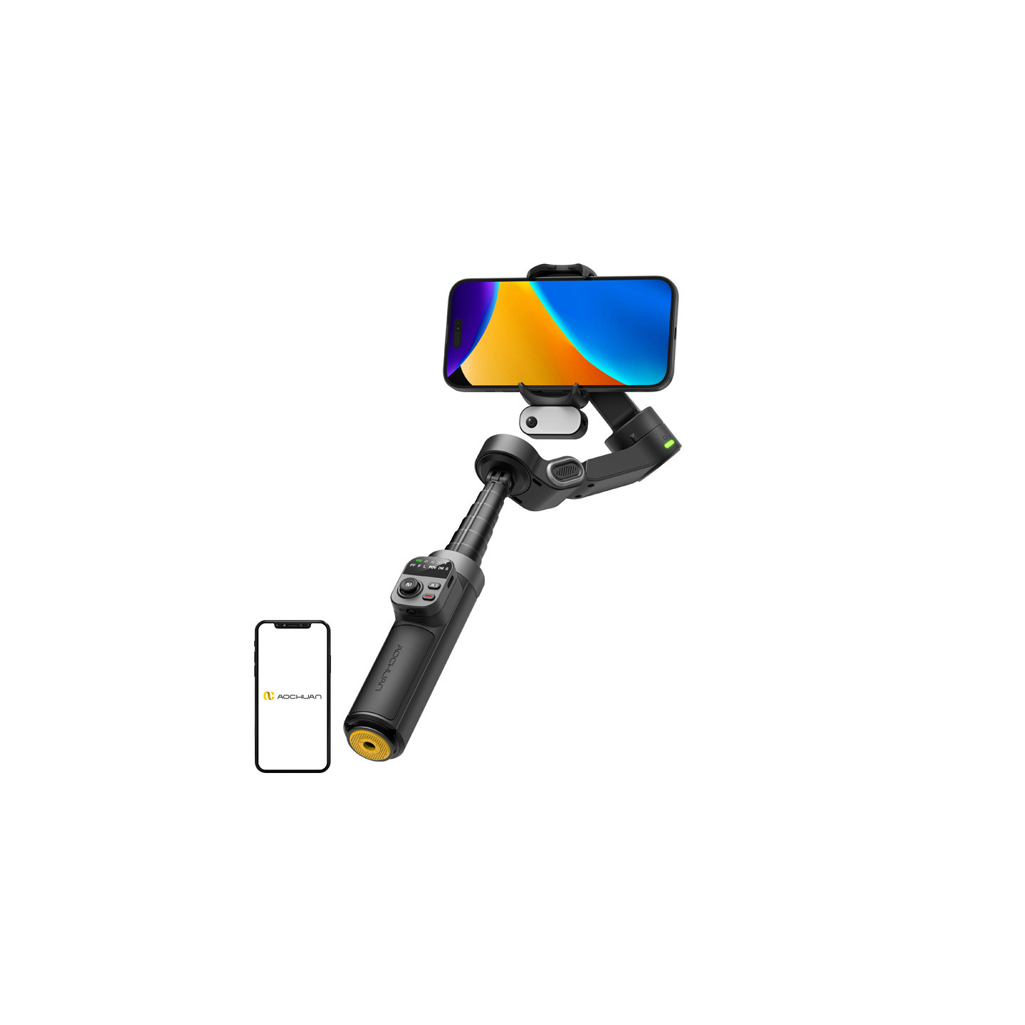 AOCHUAN X3 Gimbal with AI Sensor (Black)