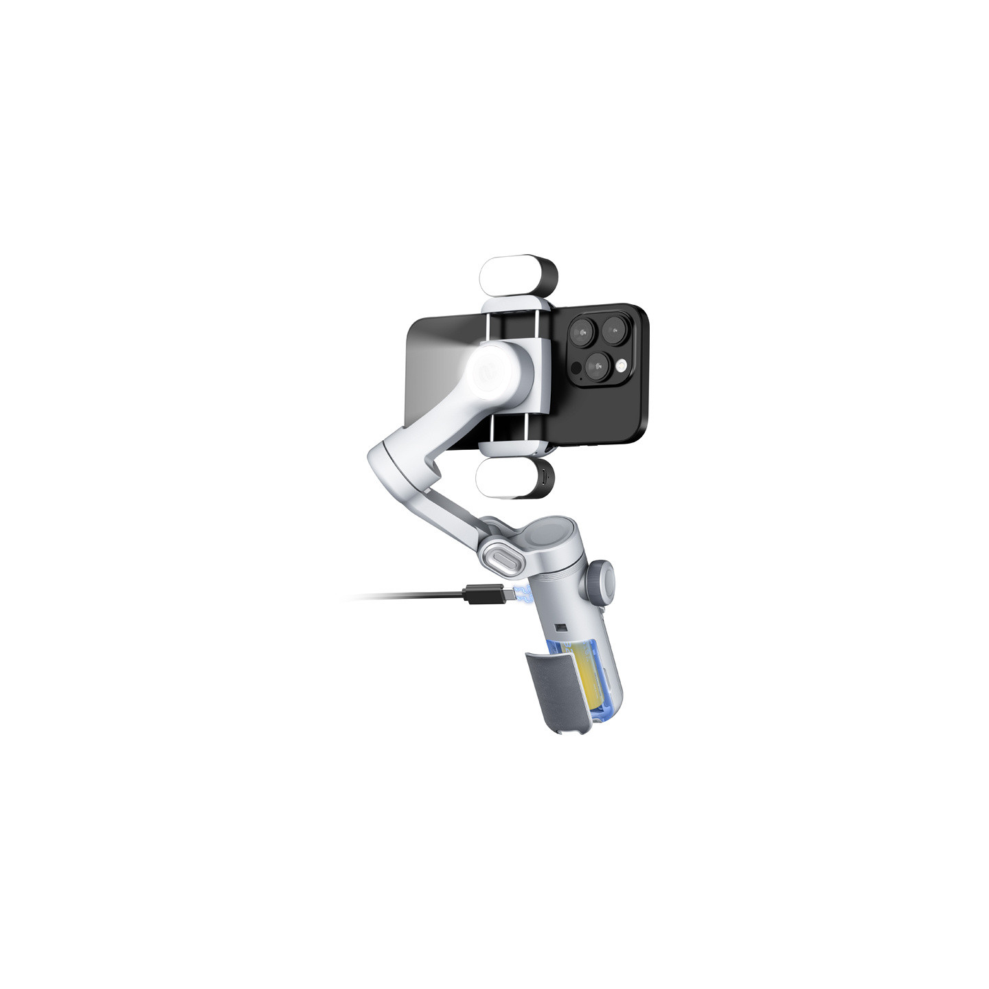 AOCHUAN X Pro Gimbal with RGB Lighting (Gray)
