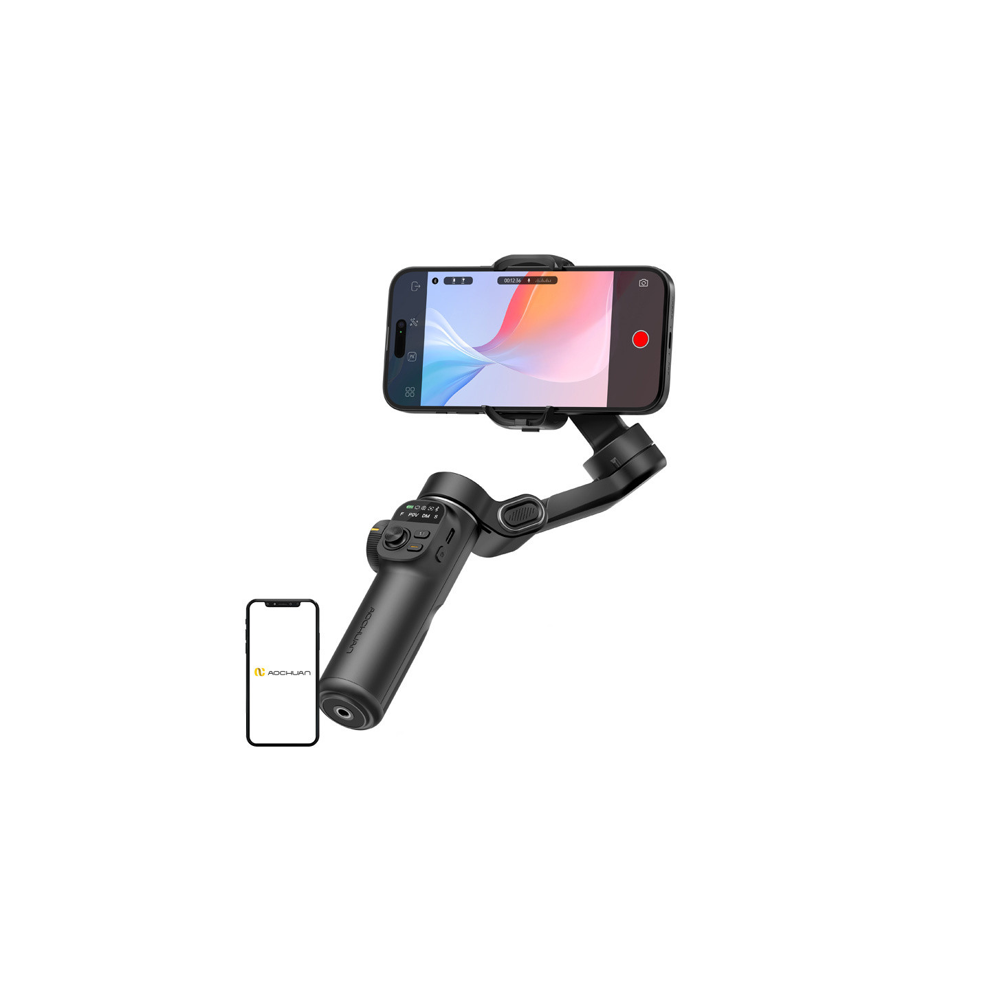 AOCHUAN X2 Standard Gimbal (Black)