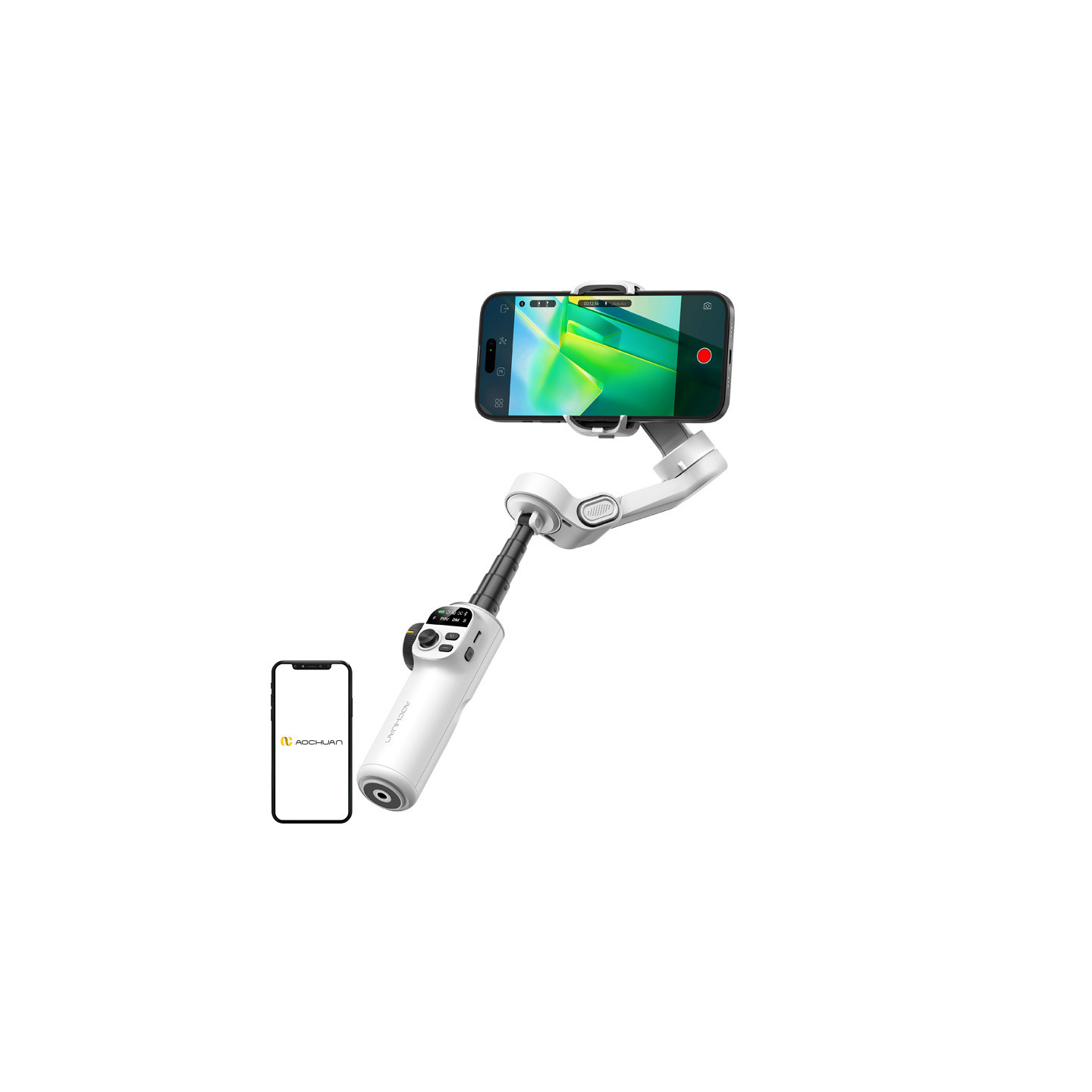 AOCHUAN X2 Standard Gimbal (White)