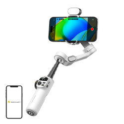 View product AOCHUAN X2 Gimbal with RGB Lighting (White)
