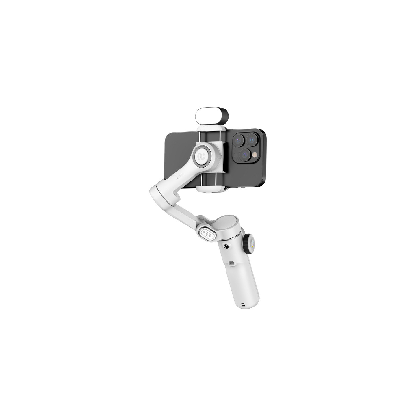 AOCHUAN X2 Gimbal with RGB Lighting (White)