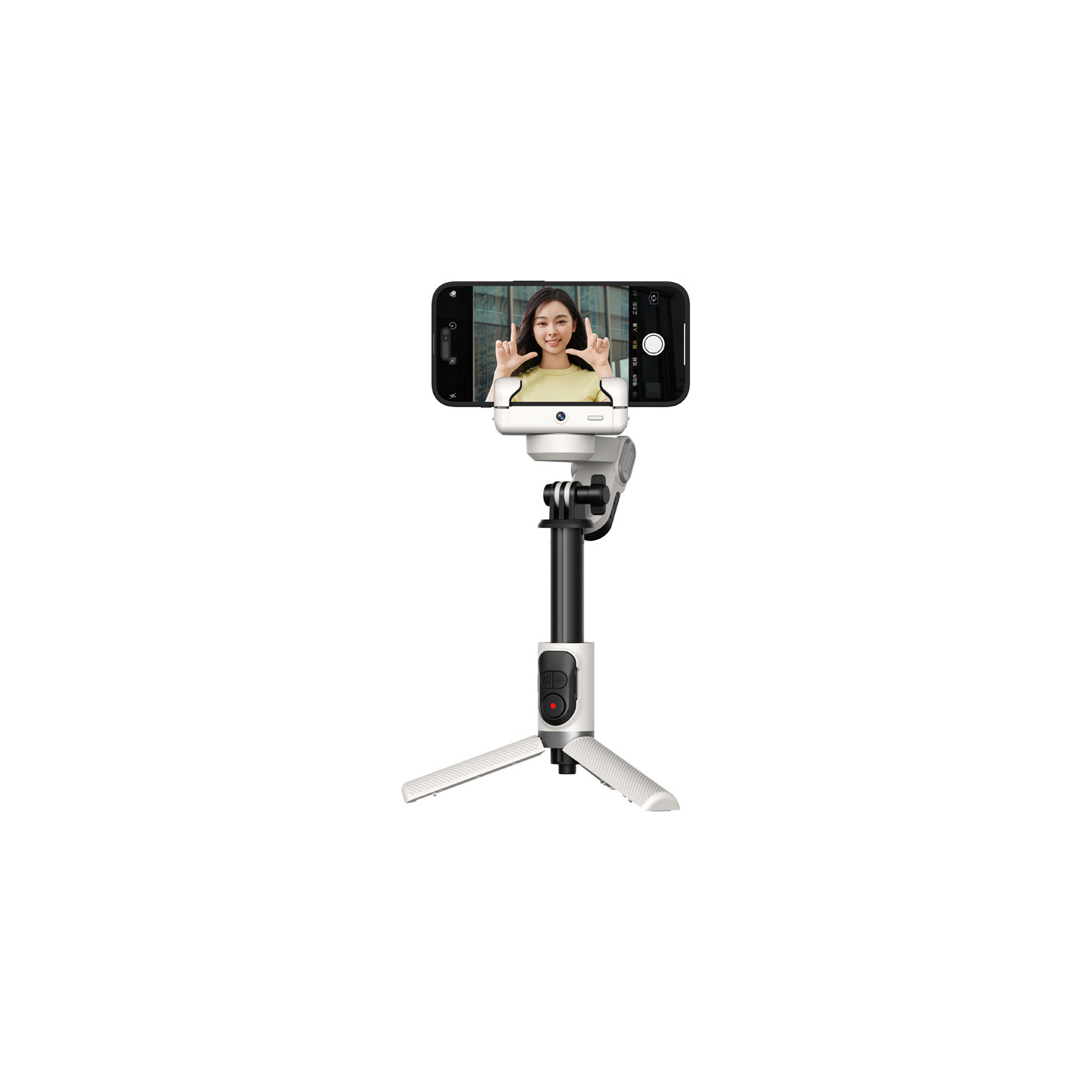 AOCHUAN M1 Pro Gimbal with RGB Lighting (White)