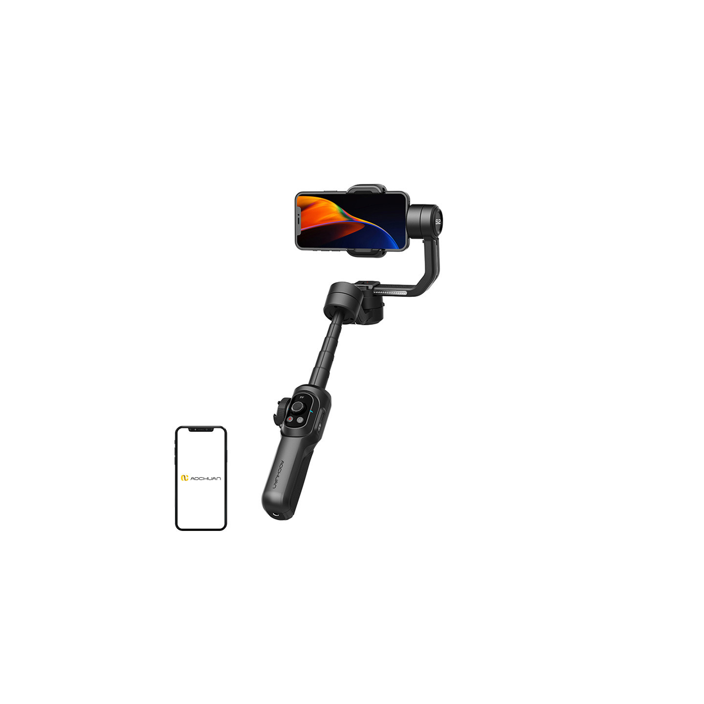 AOCHUAN S2 Gimbal (Black)