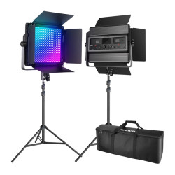 View product Set of 2 NEEWER RGB1200 60W V4 LED Lights