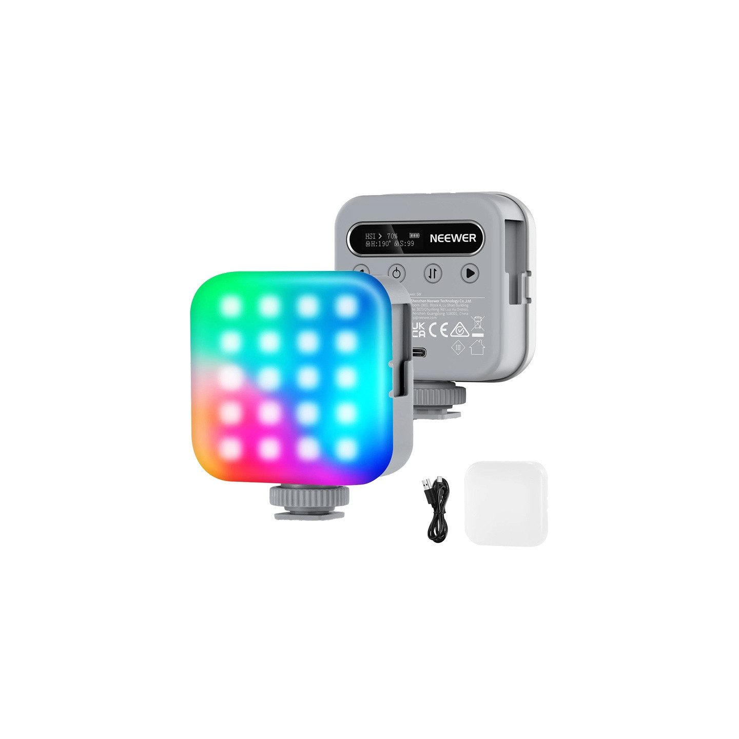 NEEWER BL60C Magnetic LED Light