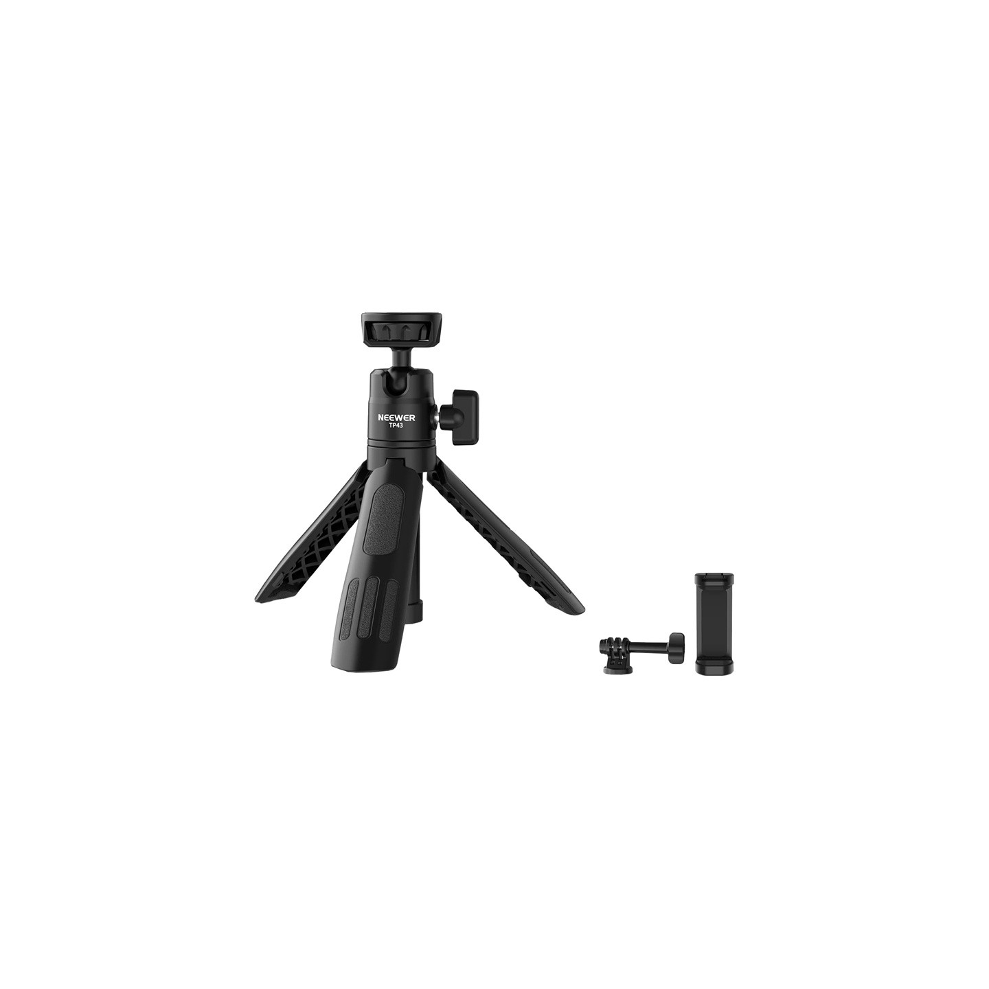 NEEWER TP43 Foldable Tripod with Selfie Stick Function