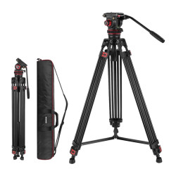 View product Neewer TP75 Adjustable Tripod with Oil-Damped Head