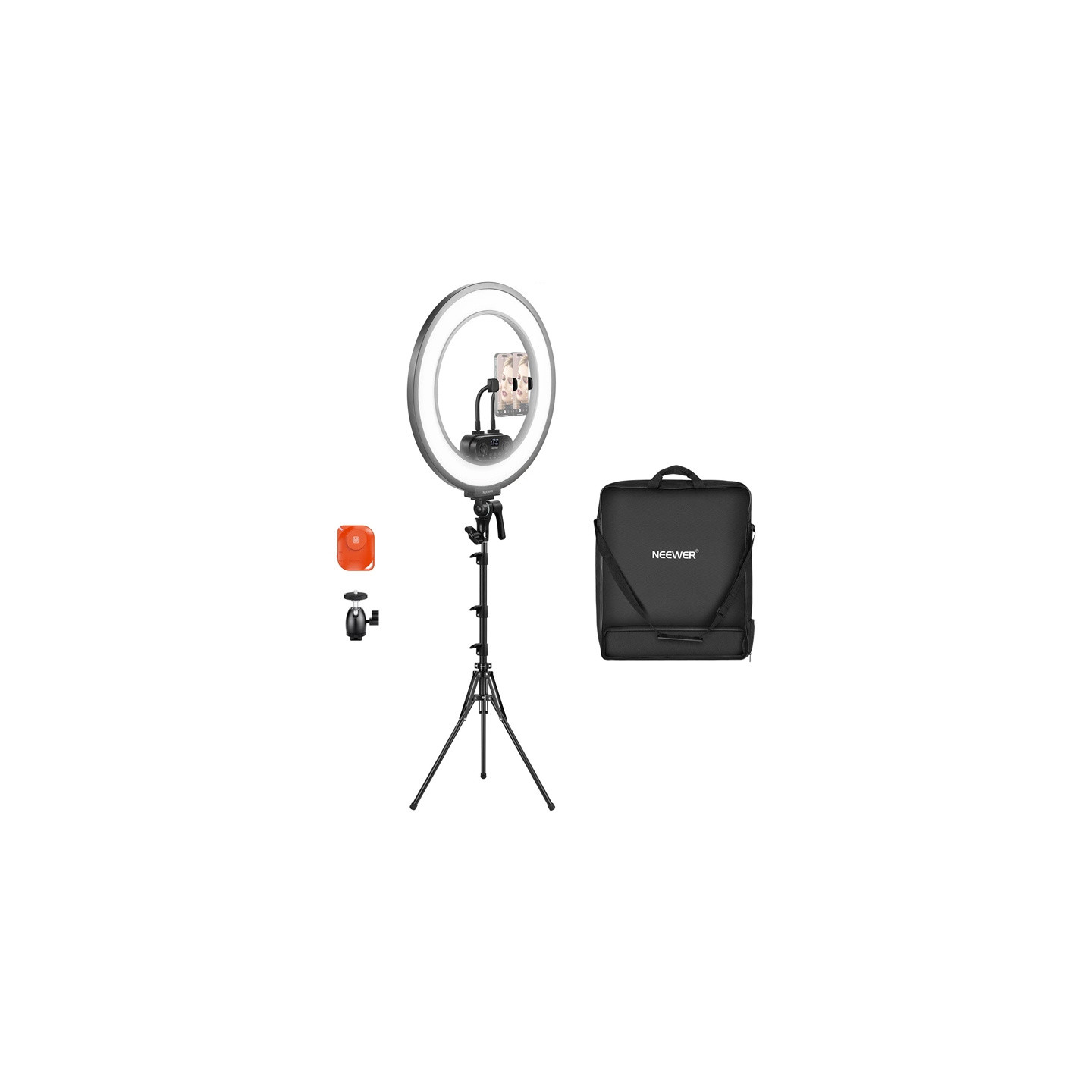 Neewer RL45B 45W 18″ Ultra-Thin LED Ring Light Kit