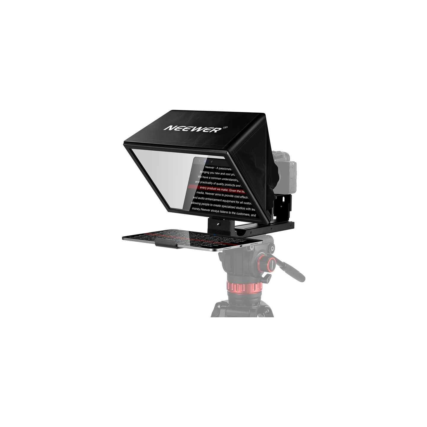 NEEWER BASICS X12B 12" Aluminum Alloy Adjustable Teleprompter