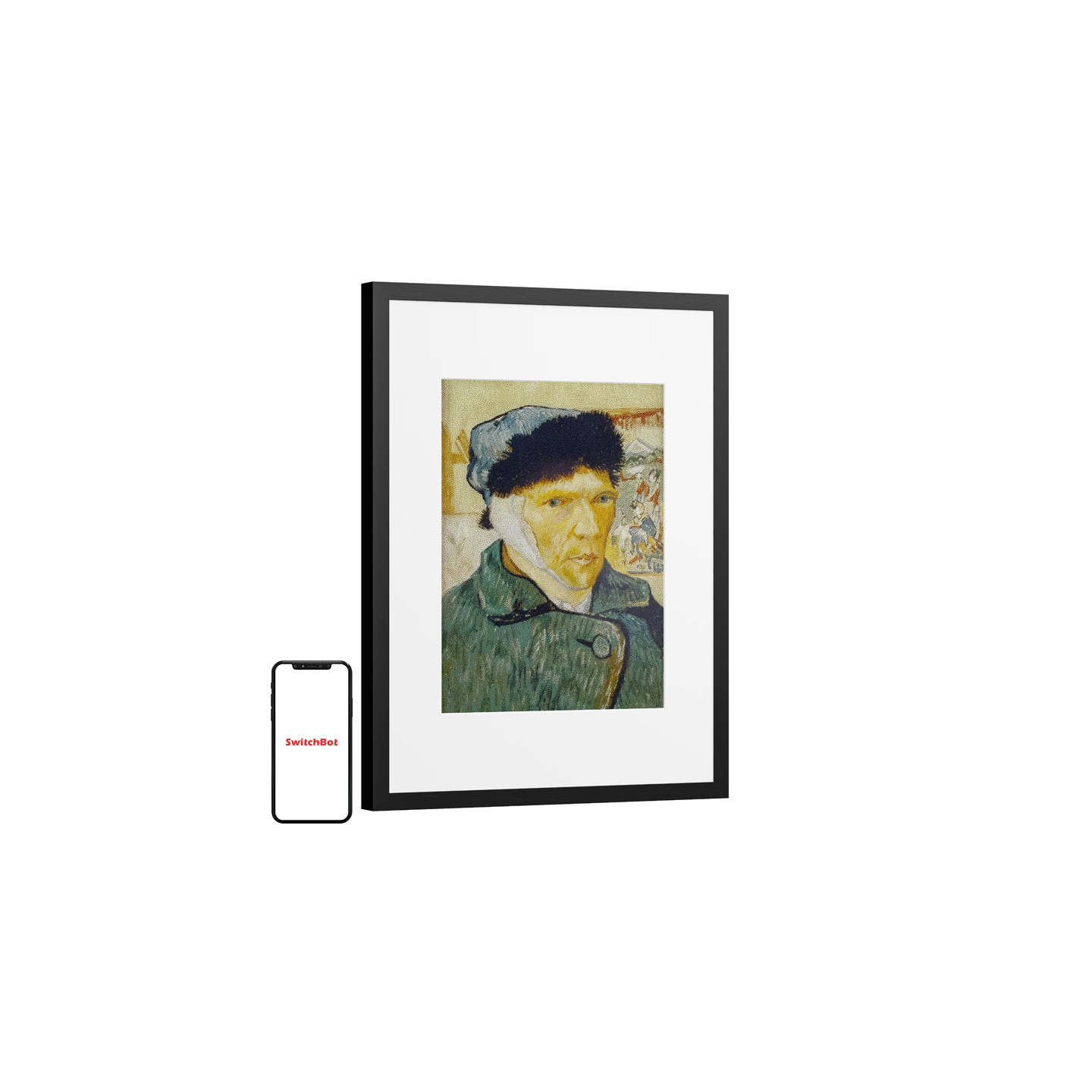 SwitchBot AI Art Frame 13.3" Digital Photo Frame