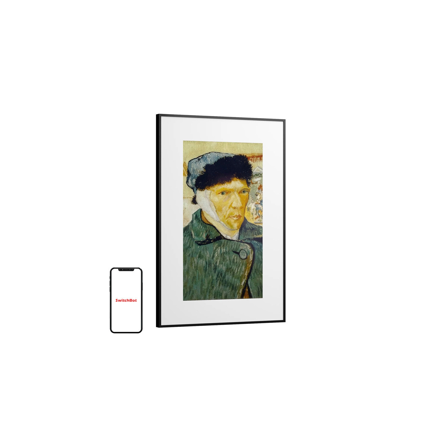 SwitchBot AI Art Frame 31.5" Digital Photo Frame