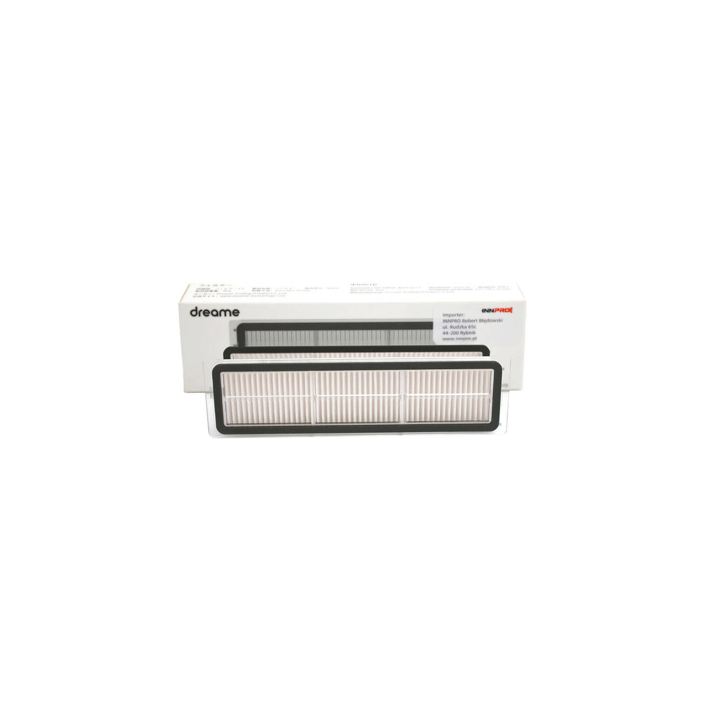 Dust box filter for vacuum cleaner Dreame D9, D9 Pro, D9 Max, D9 Max, L10 Pro, D10s, D10s pro (2pcs.)