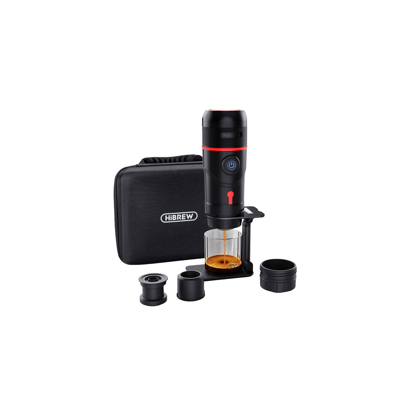 Portable coffee maker  3-in-1 with case HiBREW H4-premium  80W