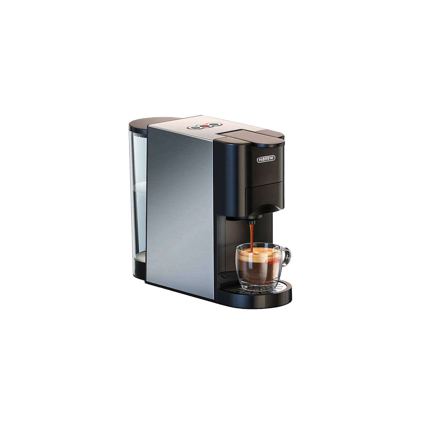 4-in-1 capsule coffee maker 1450W HiBREW H3A