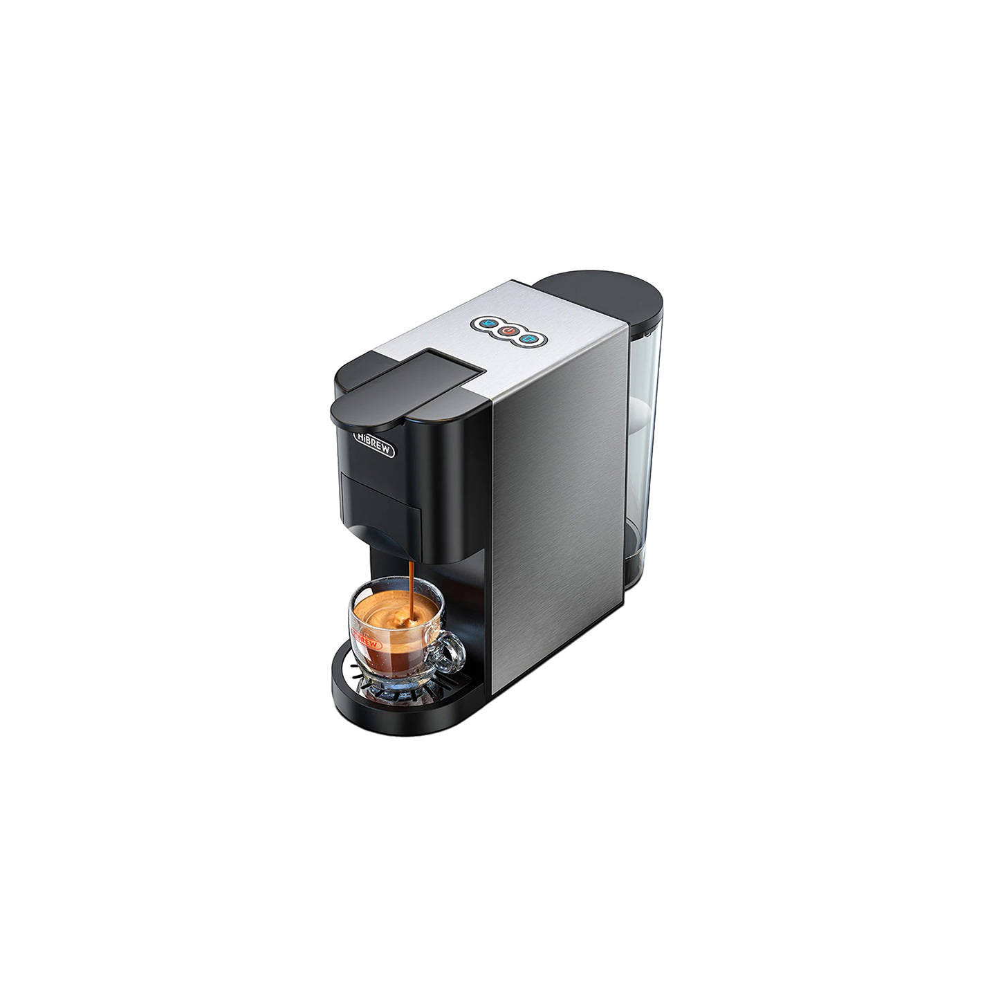 4-in-1 capsule coffee maker 1450W HiBREW H3A