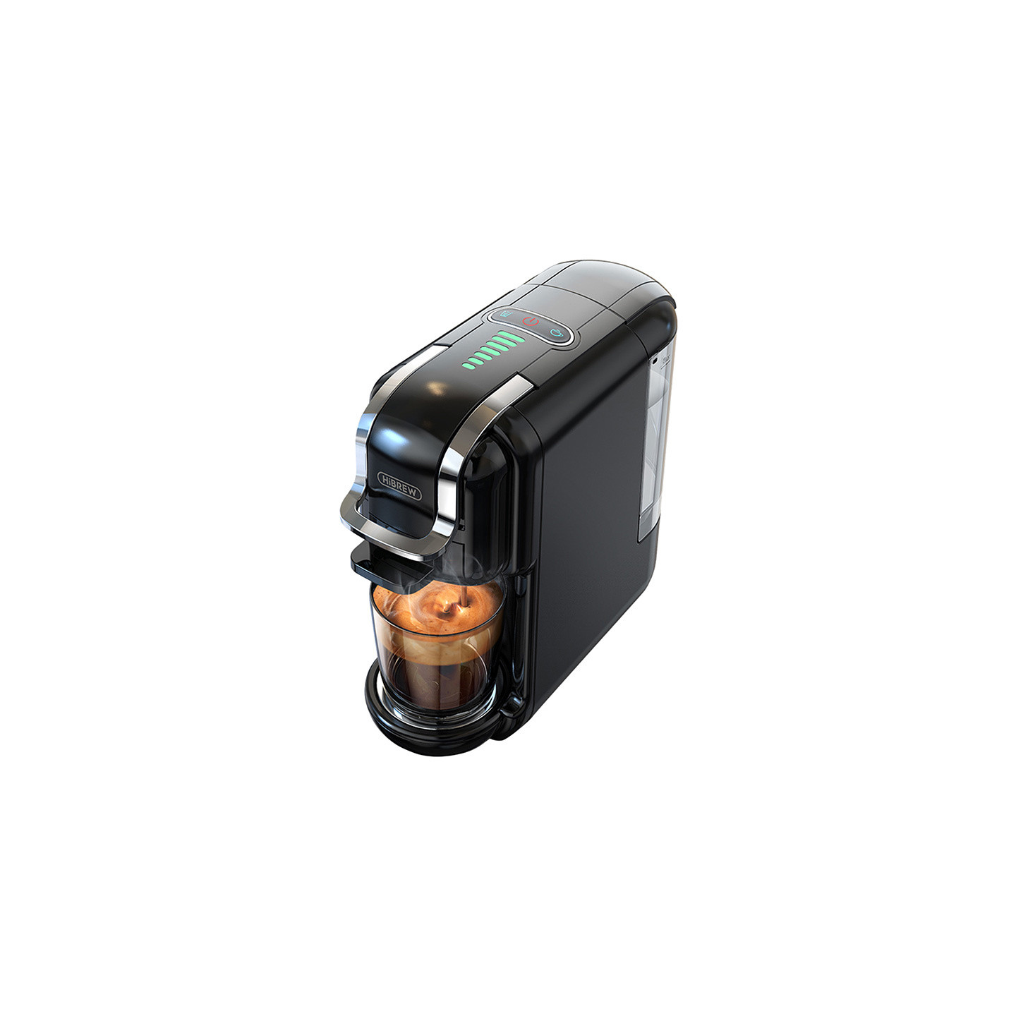 5-in-1 capsule coffee maker  HiBREW H2B (black)