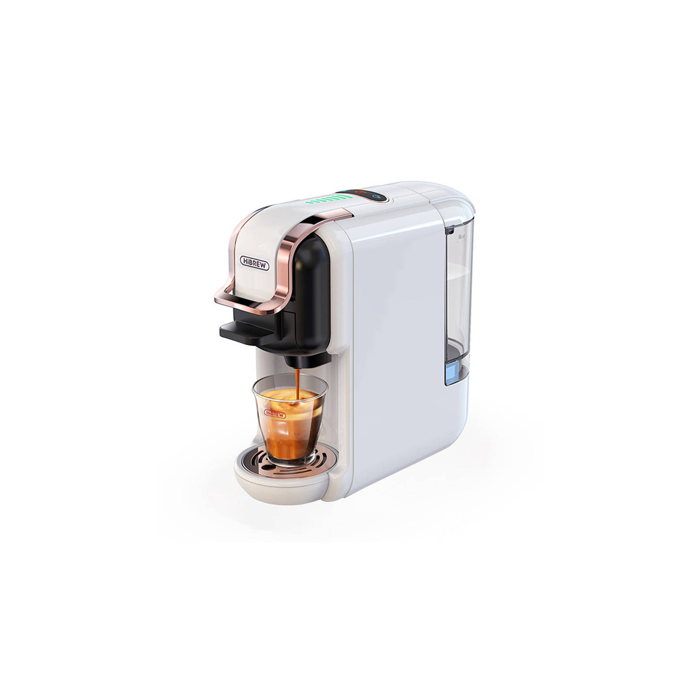 HiBREW H2B 5-in-1 capsule coffee maker (white)