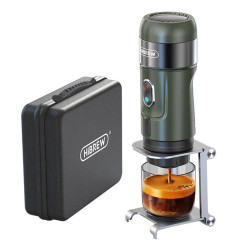 View product Portable 3-in-1 coffee maker with case HiBREW H4B_GN