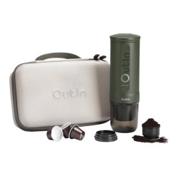 View product Outin Nano 7500mAh portable coffee maker set (Green) + protective case