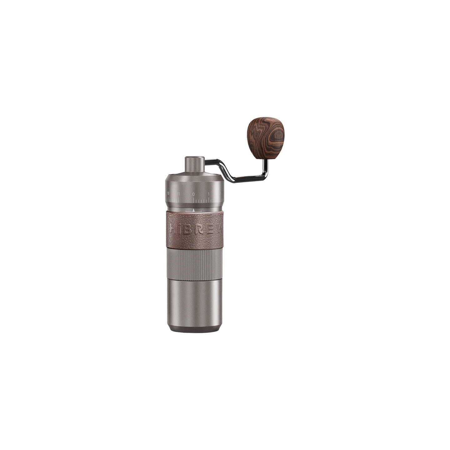 HiBREW G4B manual coffee grinder with adjustable grind.