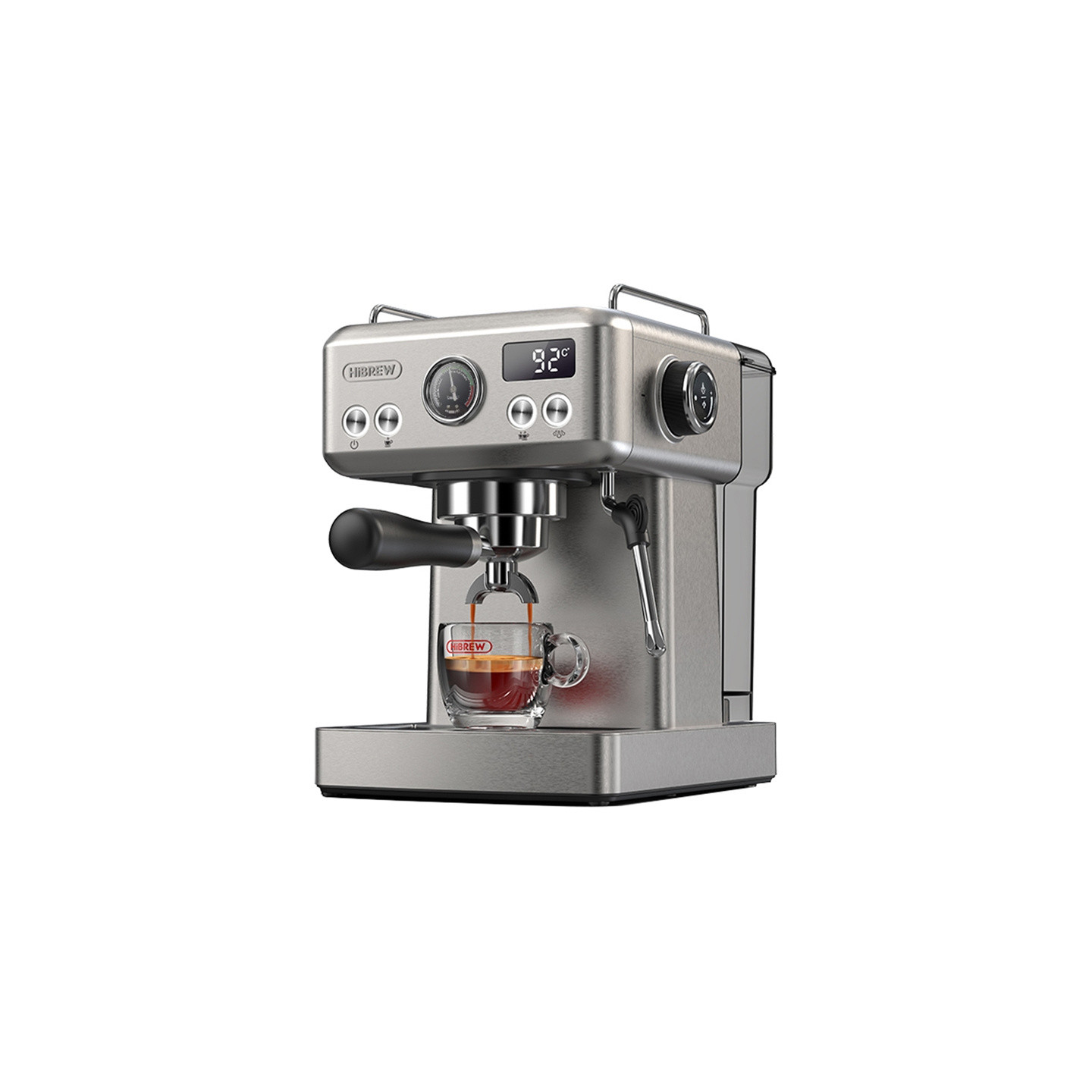 HiBREW H10A temperature-controlled flask espresso machine